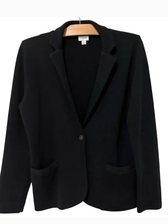 J. Crew Sweaters - J. Crew Factory Women's Black Medium Sweater Blazer Cardigan